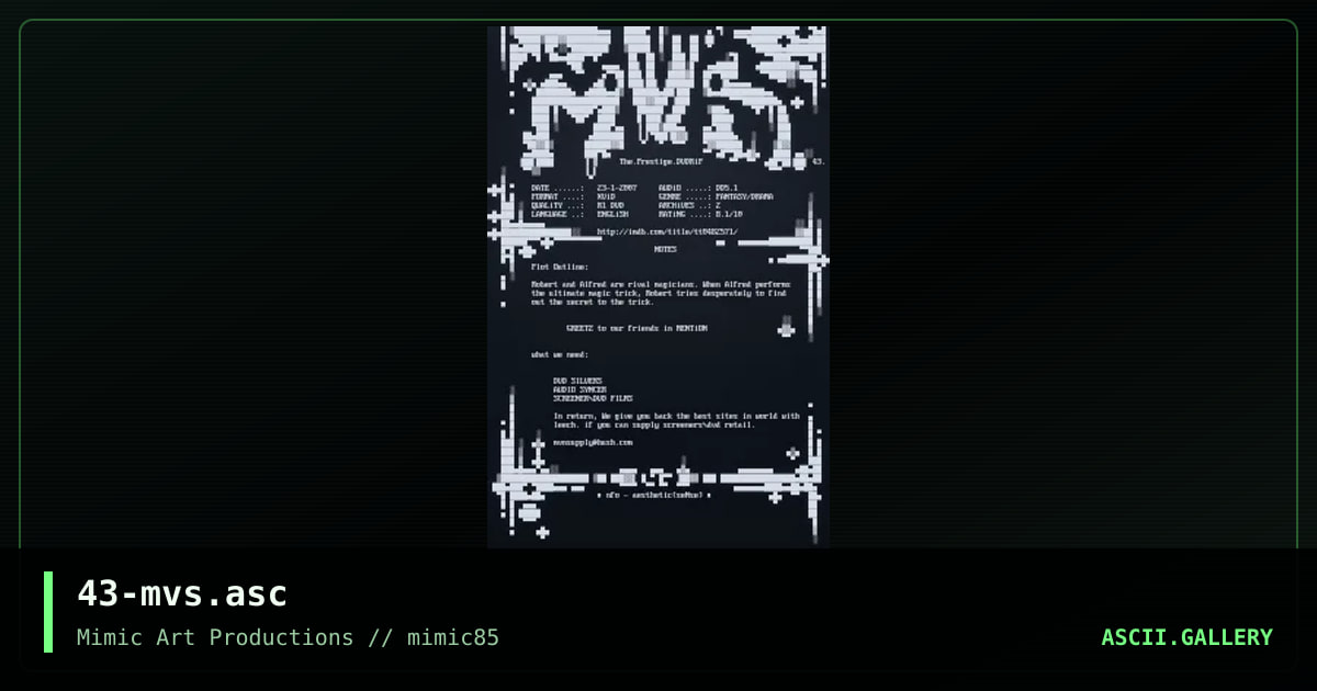 43-mvs.asc, by aesthetic, 2007