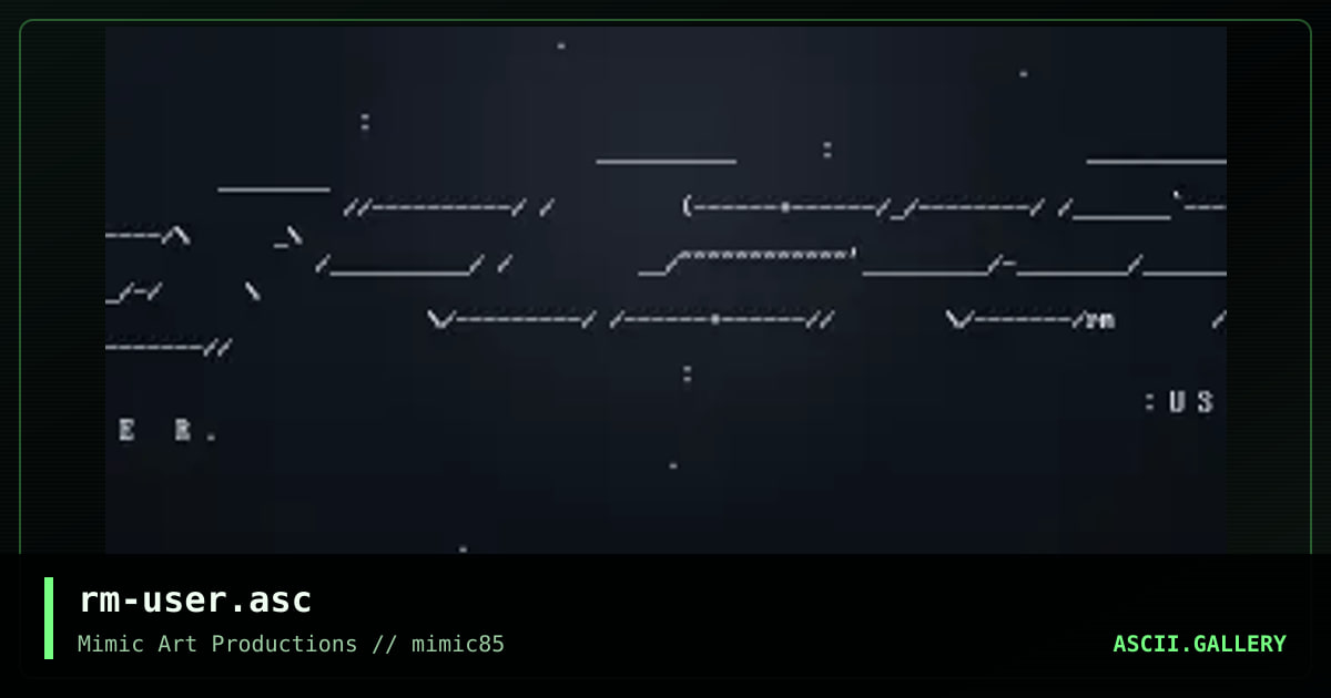 rm-user.asc, by ricky martin, 2007