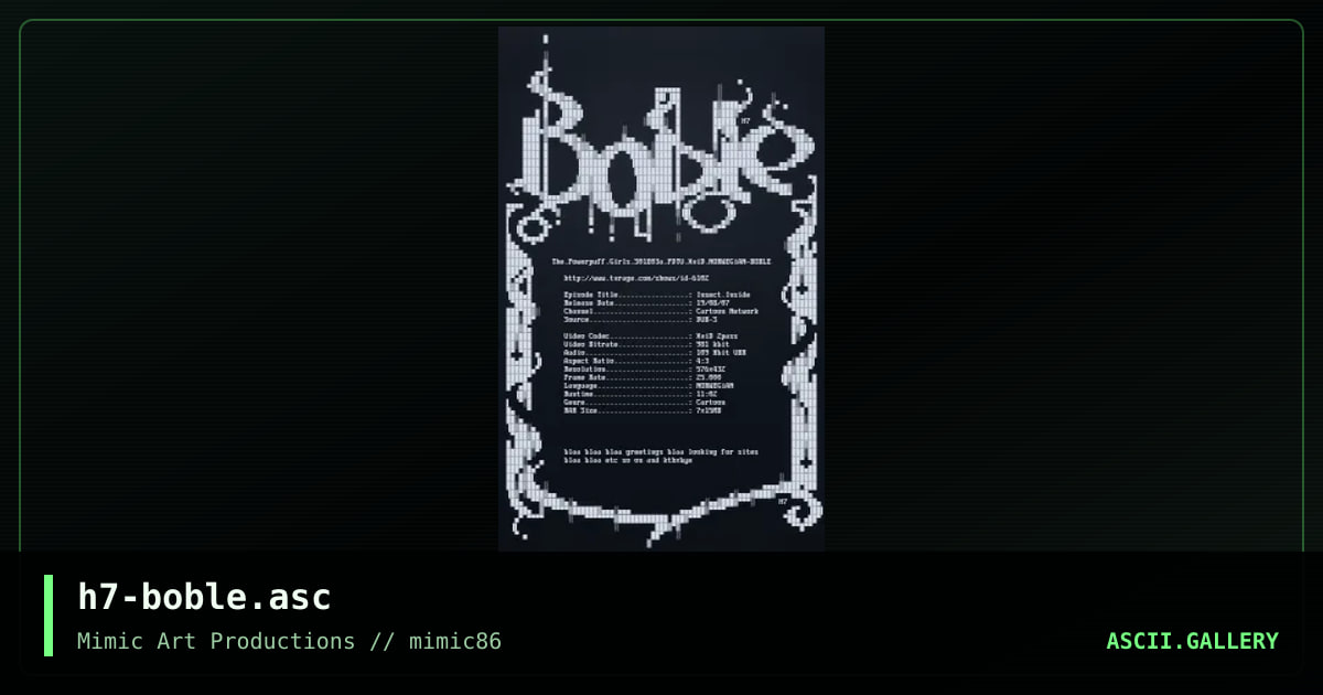 h7-boble.asc, by h7, 2008