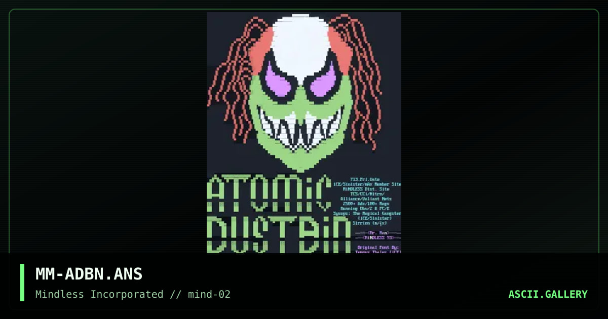 MM-ADBN.ANS, by mr man, 1993