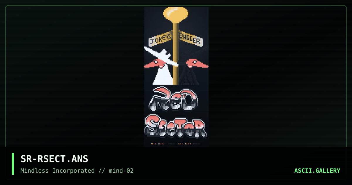 SR-RSECT.ANS, by slow reflex, g-man, 1993