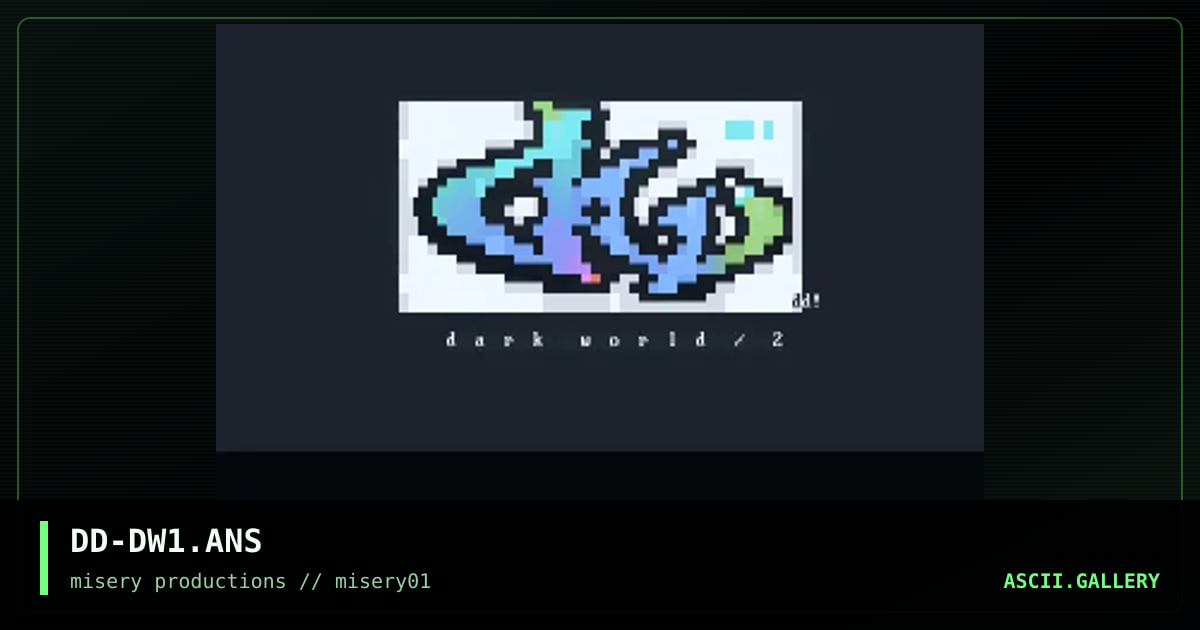 Dark World/2., by da drug, 1997