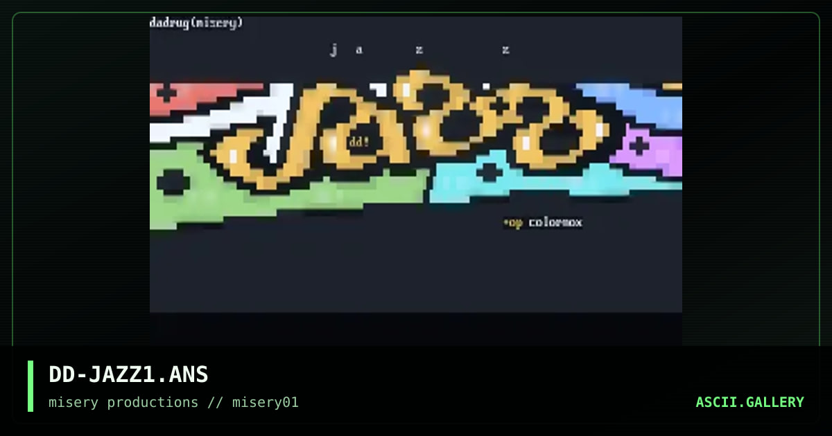 Jazz., by da drug, 1997