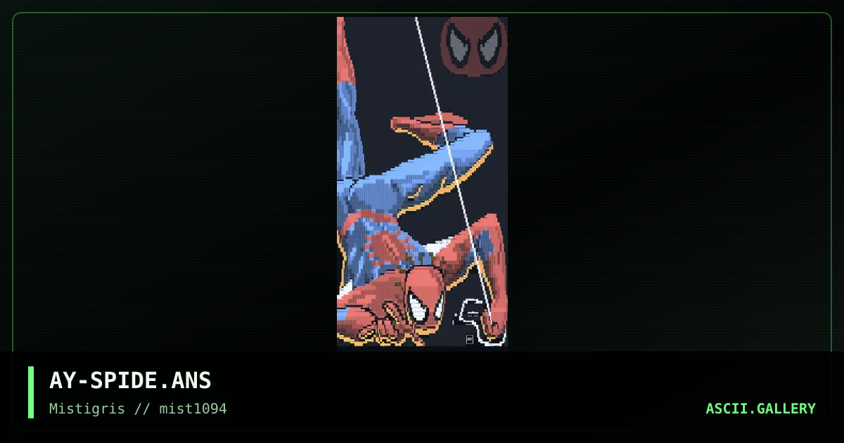 Spiderman, by ay, 1994
