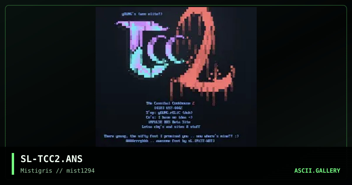 The Cannibal Cookhouse 2, by surreal logic, 1994