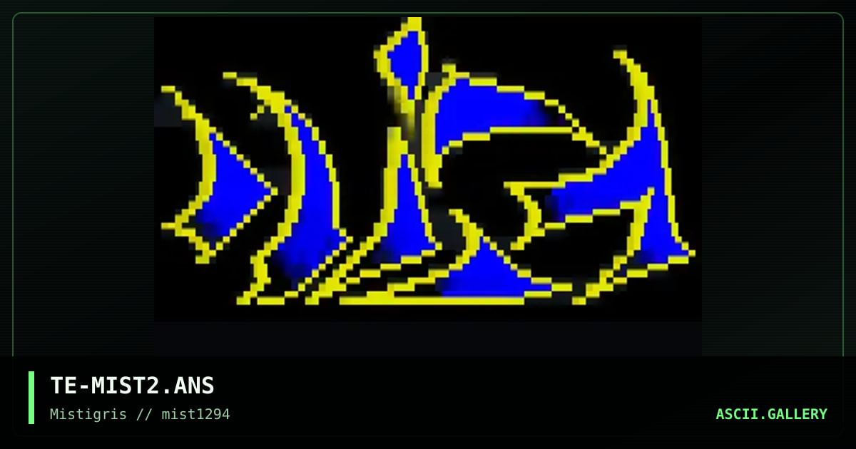 mIstIgrIs logo, by the extremist, 1994
