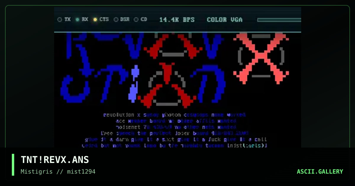 TNT!REVX.ANS, by the naughty tycoon, 1994