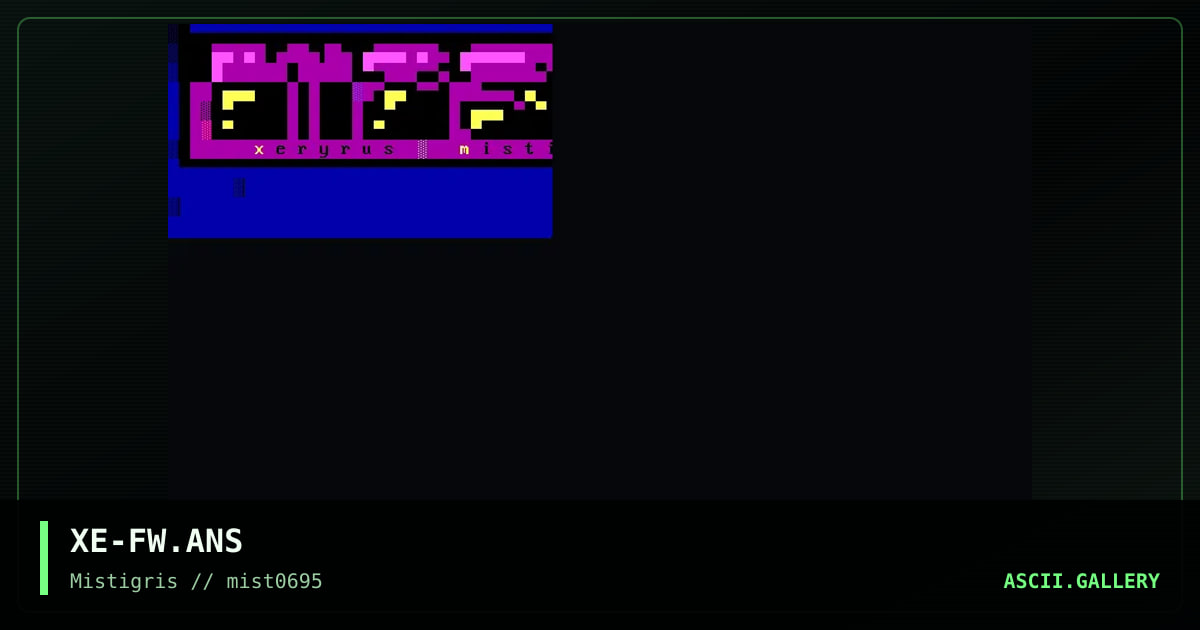 Force Works, by xeryrus, 1995