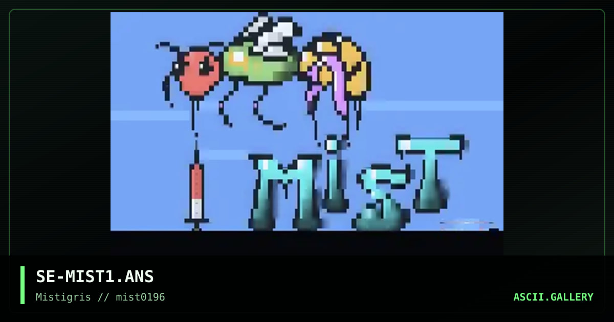 Mistigris Promo, by sentience, 1996