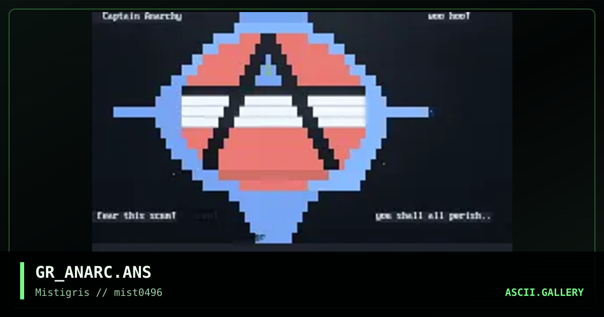 Captain Anarchy, by grim reaper, 1996