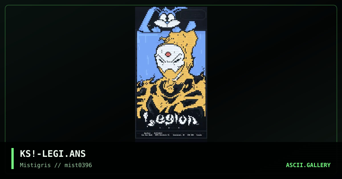 Legion, by kestrel, 1996