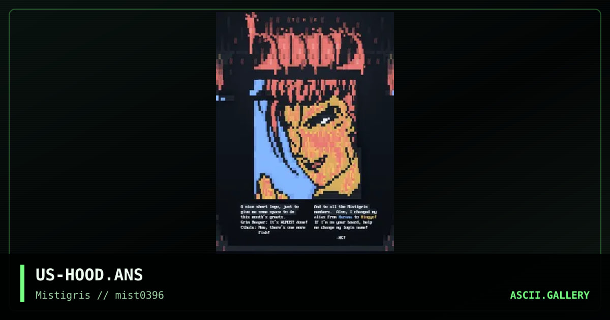 The Hood colly, by inwire, kingyo, 1996