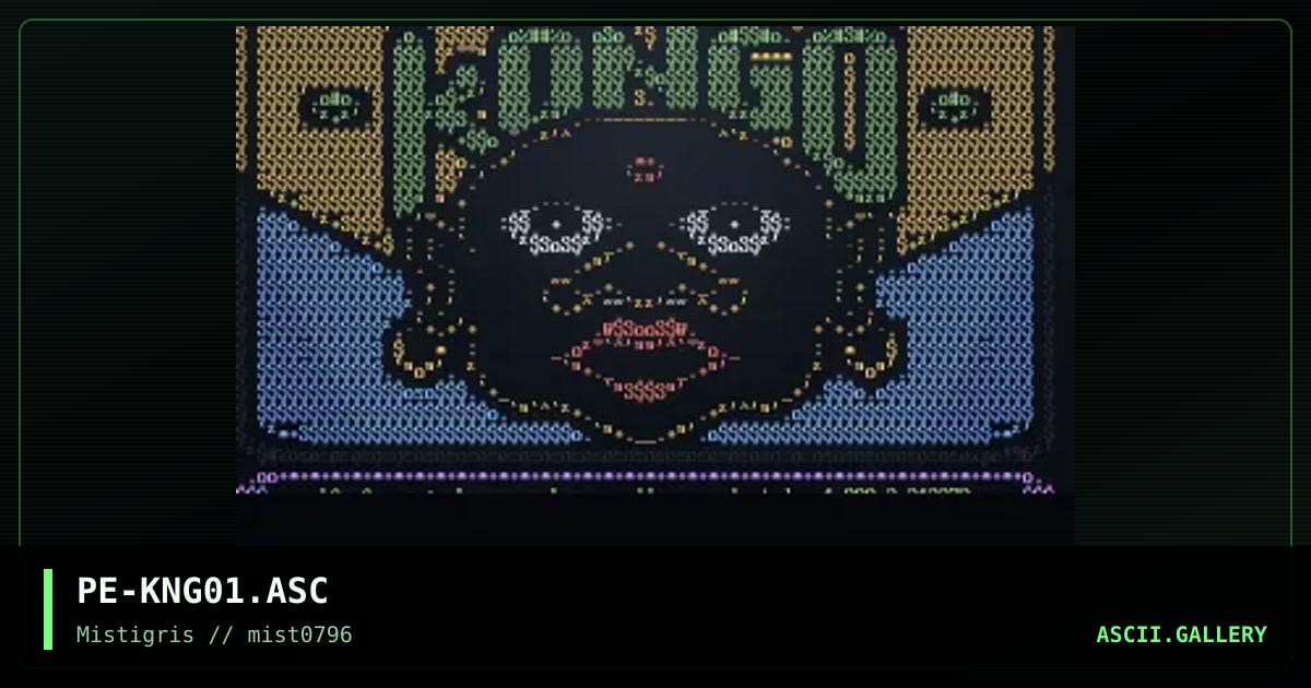 k0ngo!, by publius enigma, 1996