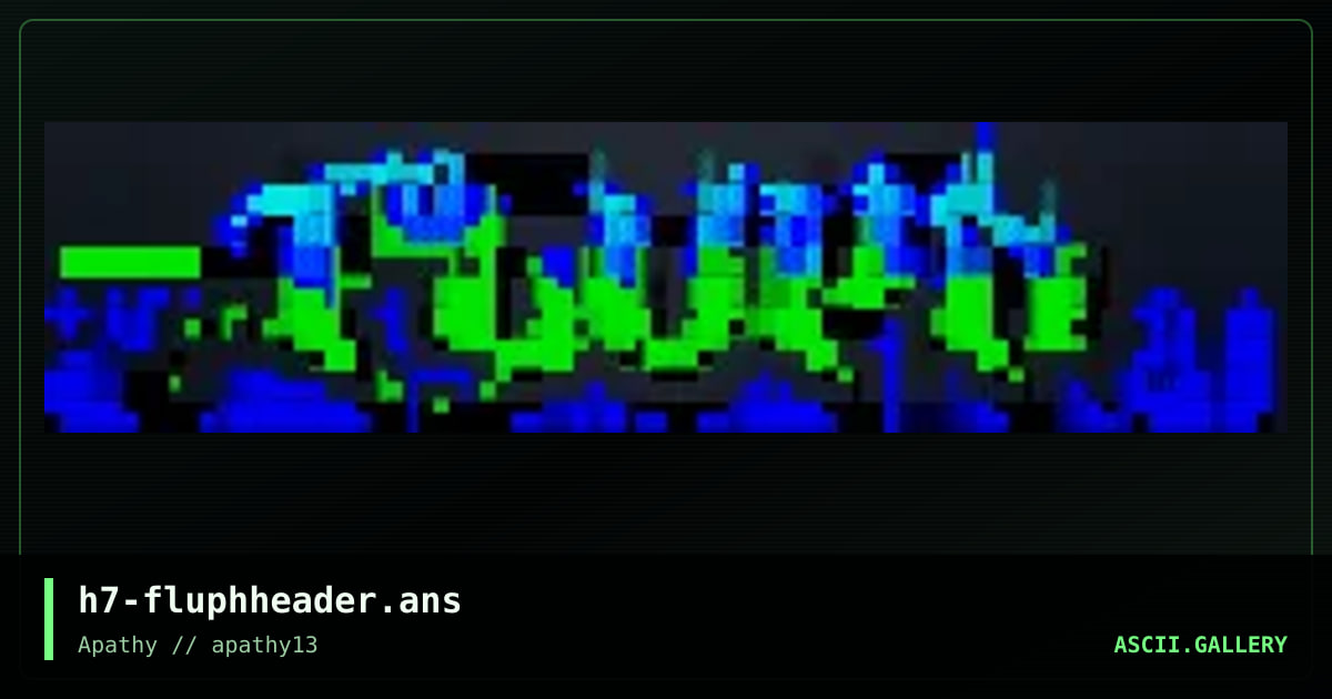 fluph header, by h7, 2015