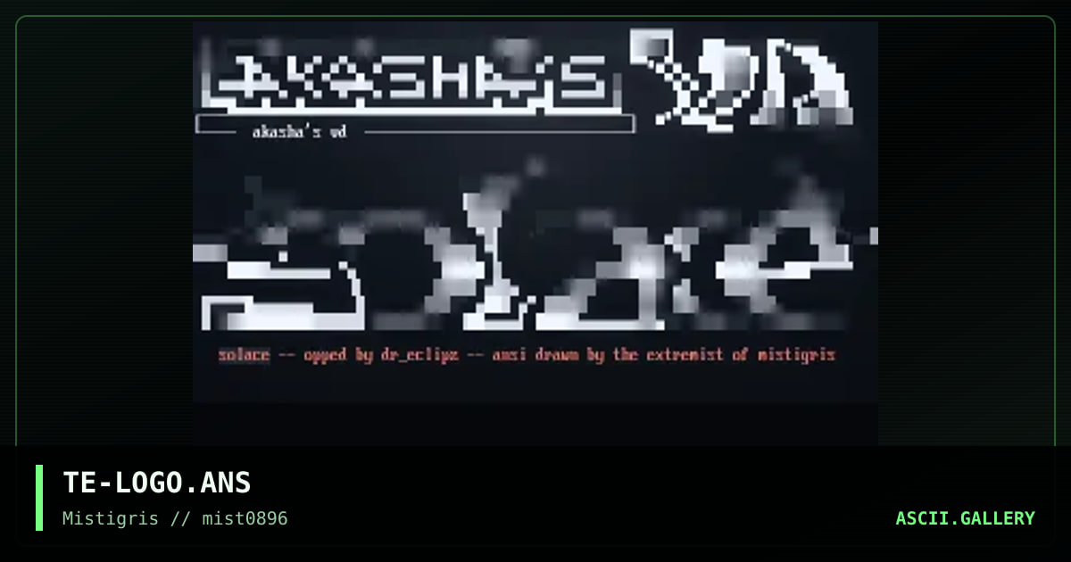 Logoz-on-a-stick, by the extremist, 1996