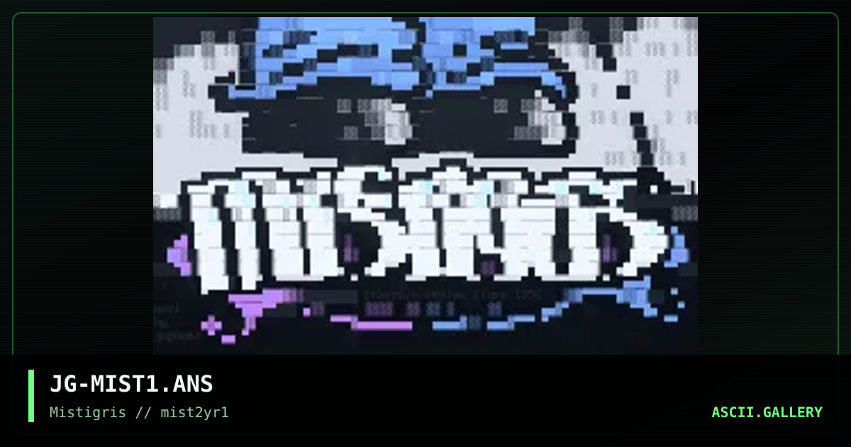 Mistigris - wannabe suburban homies, by jughead, 1996