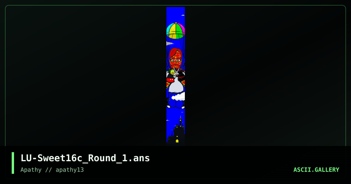sweet 16 round 1, by enzo, 2015