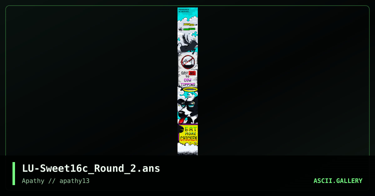 sweet 16 round 2, by enzo, 2015
