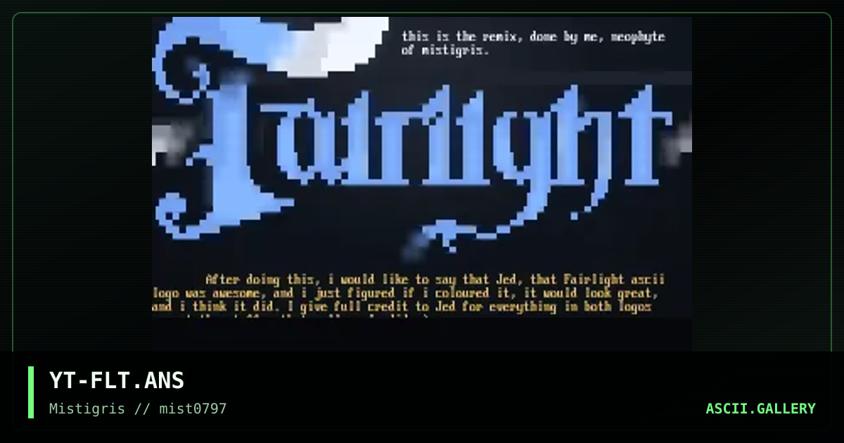 fairlight remix, by neophyte, jed, 1997