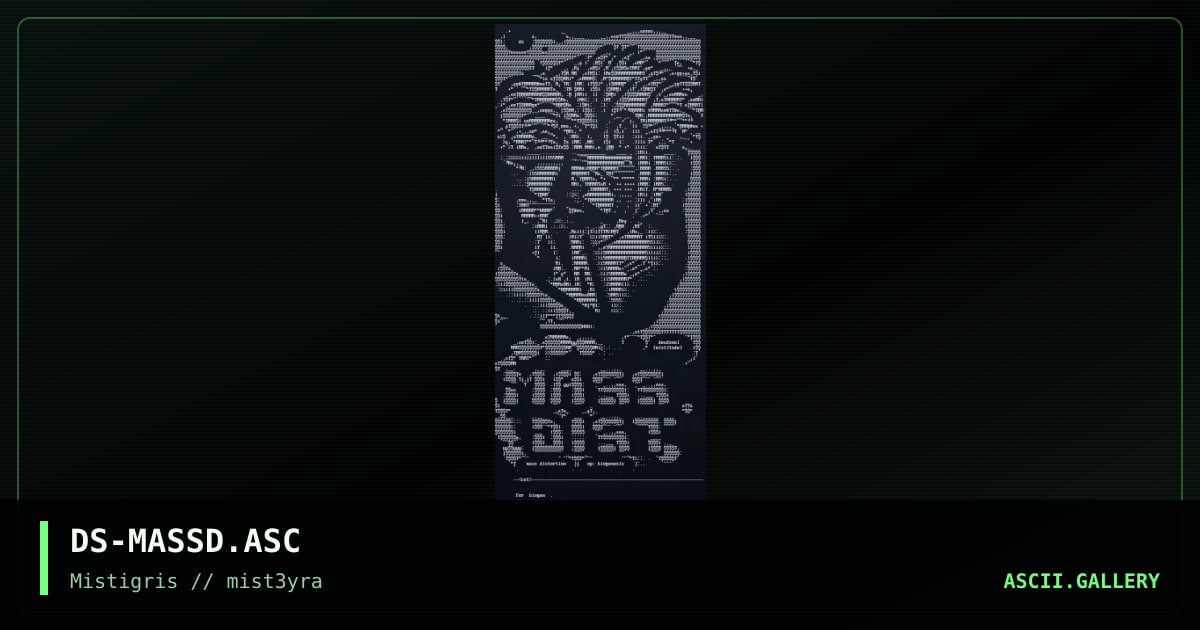 mass distortion, by dead soul, 1997