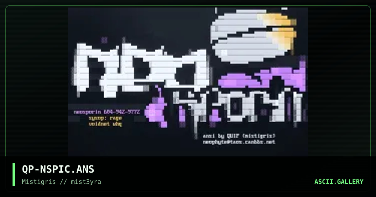 neosporin, by quip, 1997