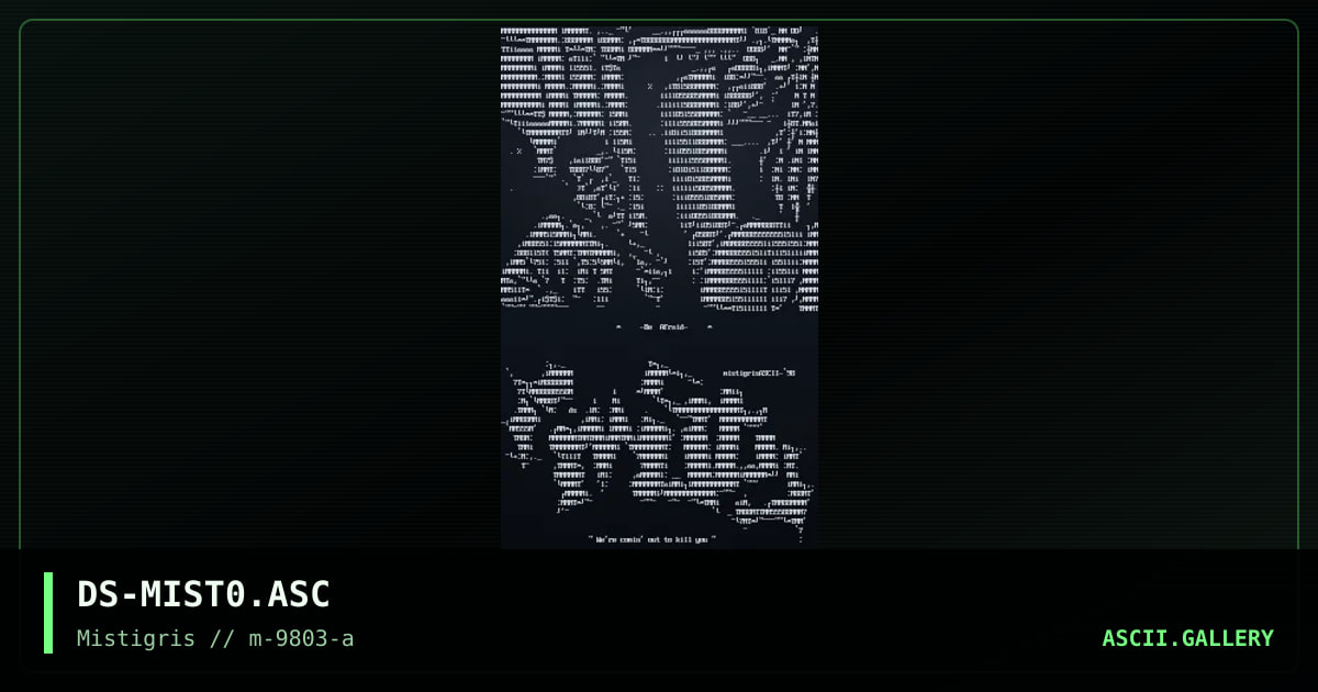 Mistigris promo, by dead soul, 1998