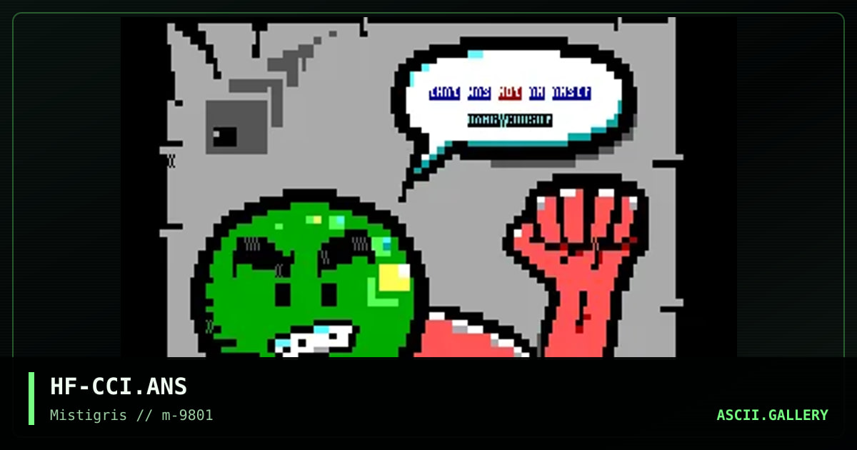 CyberCrimeInternational Warning, by happyfish, 1998