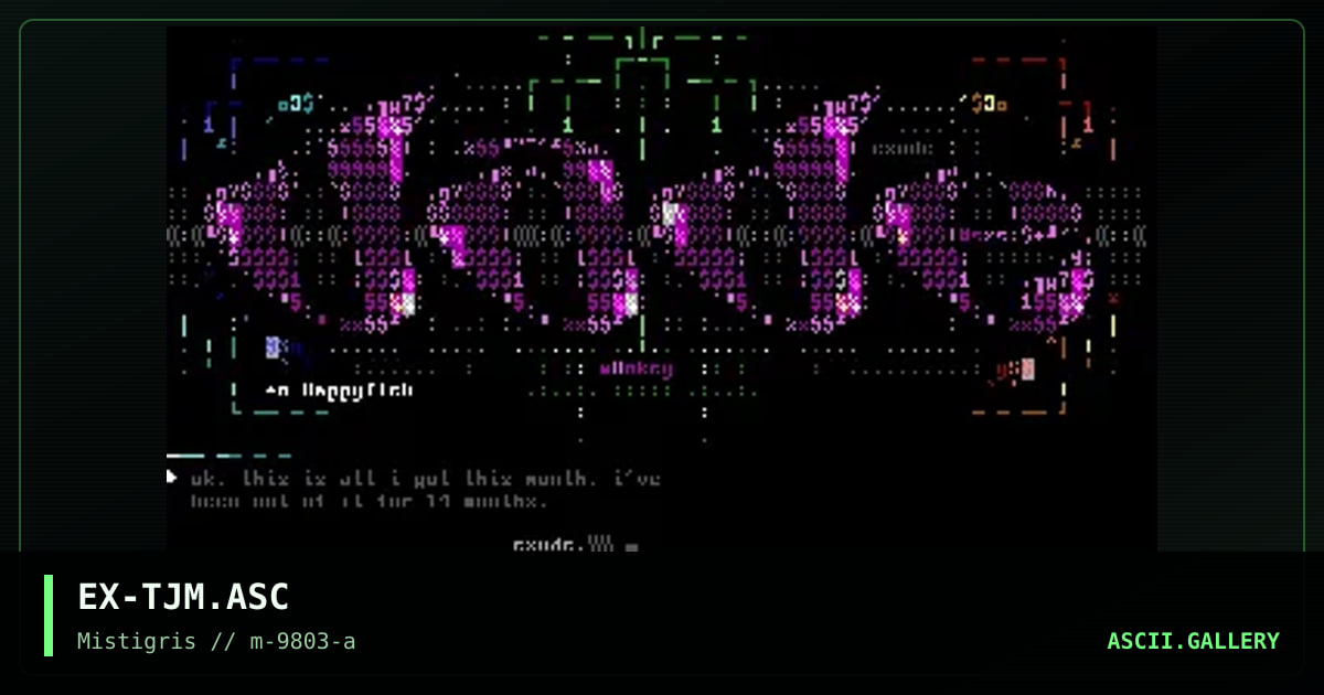 The Jade Monkey, by exude, 1998