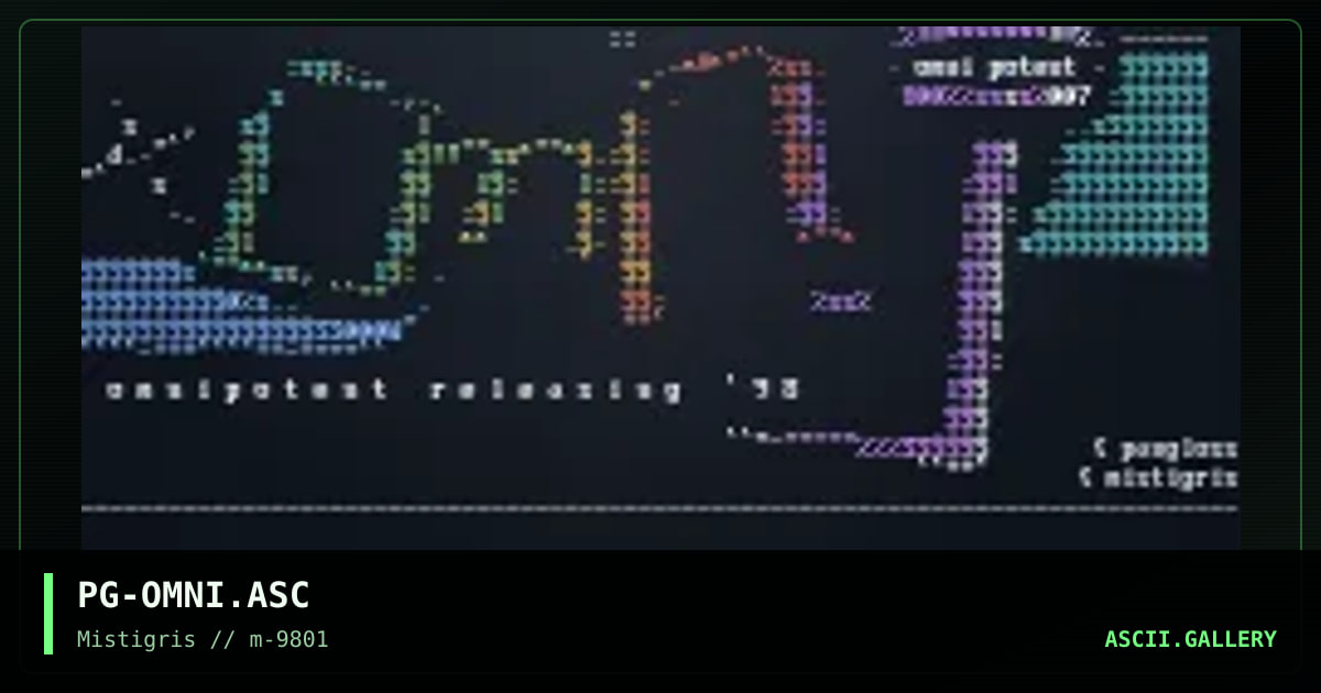omnipotent releasing '98, by pangloss, 1998
