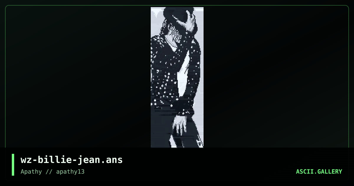 billie jean, by whazzit, 2015