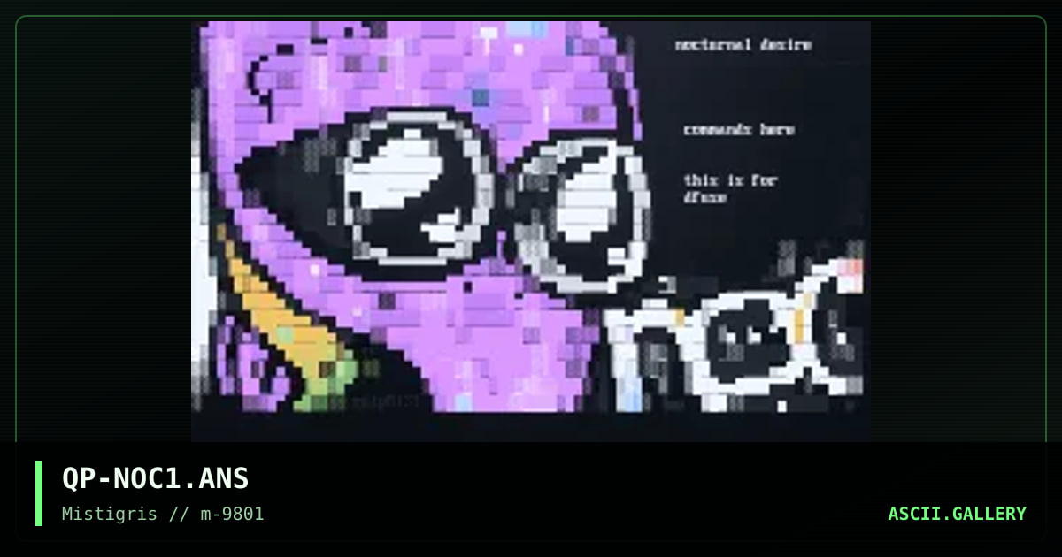 nocturnal desire, by quip, 1998