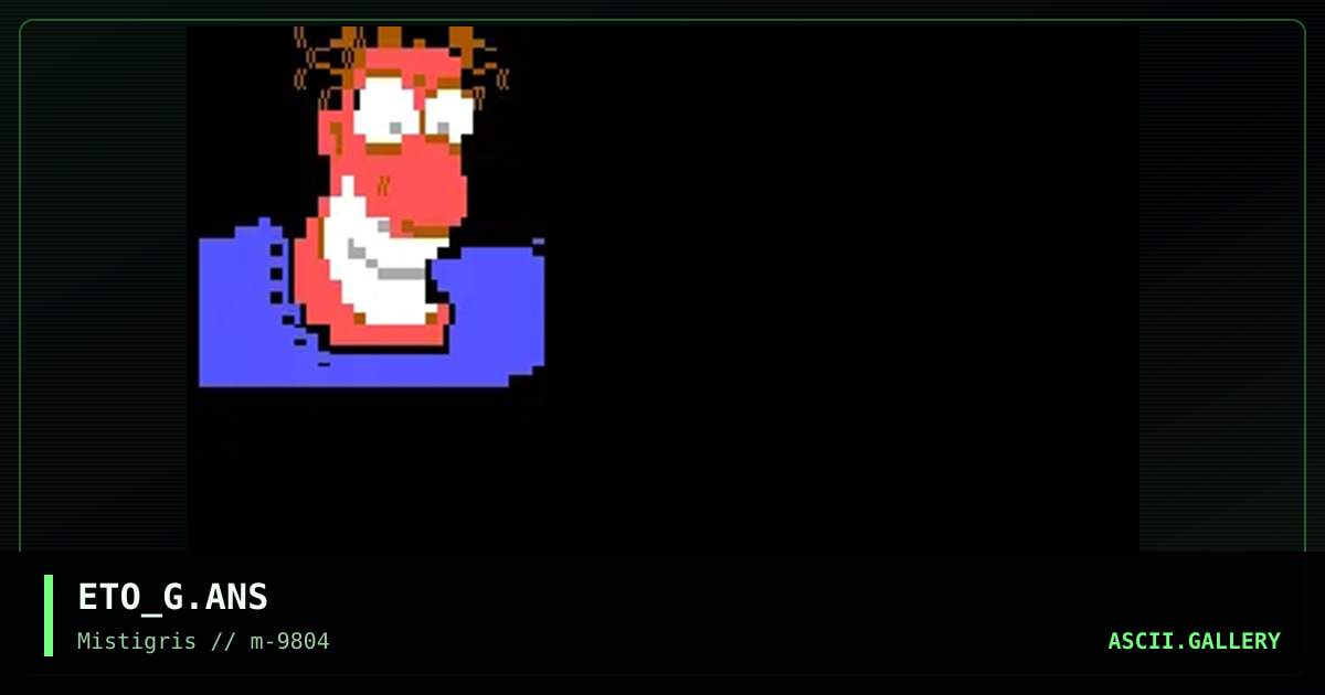 Scary guy, by eto, 1998