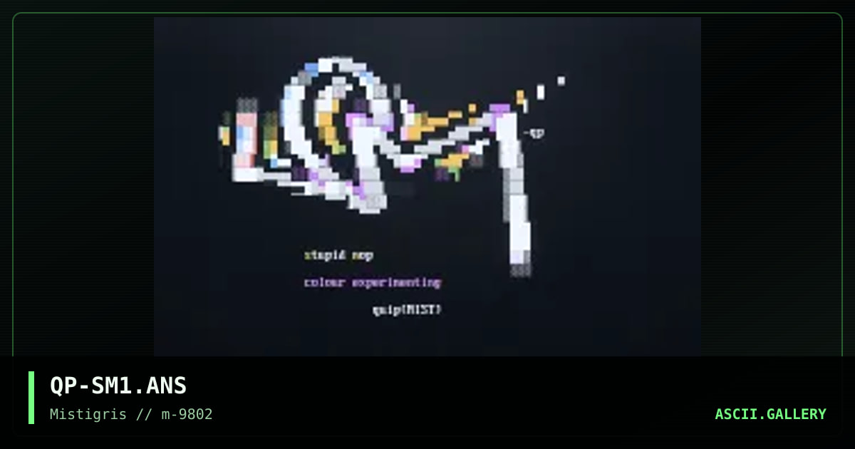 stupidmop, by quip, 1998