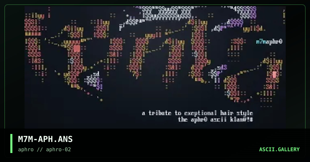 M7M-APH.ANS, by metal militia, 1997