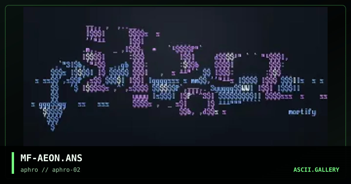 MF-AEON.ANS, by mortify, 1997