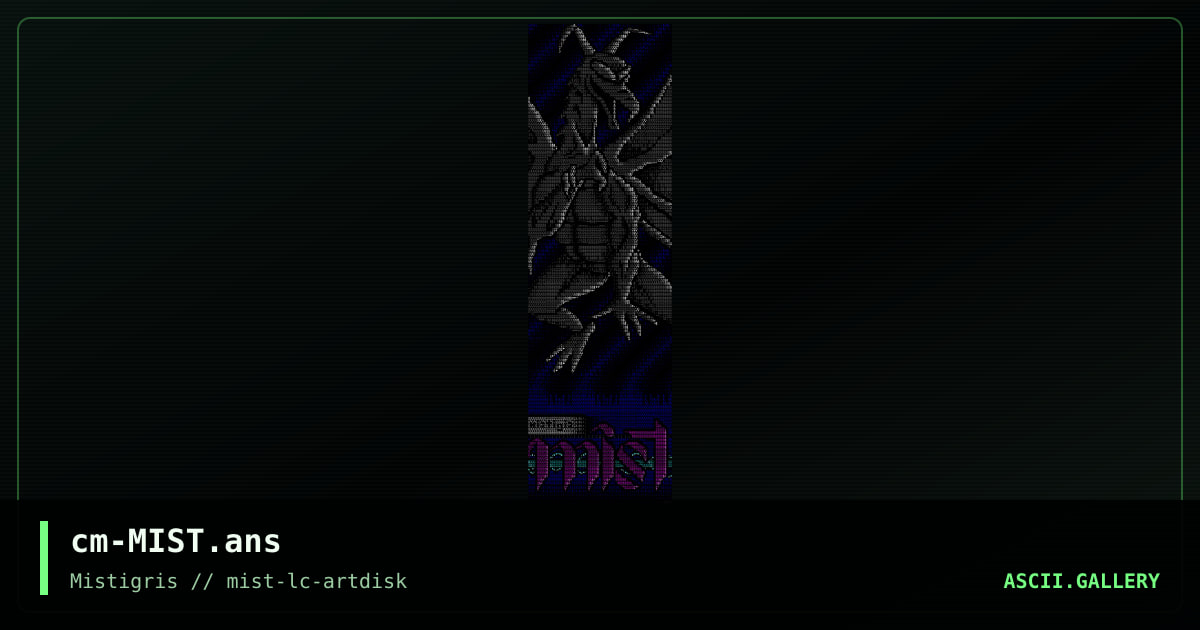 Mistigris Promo, by crystalmeth, 2014