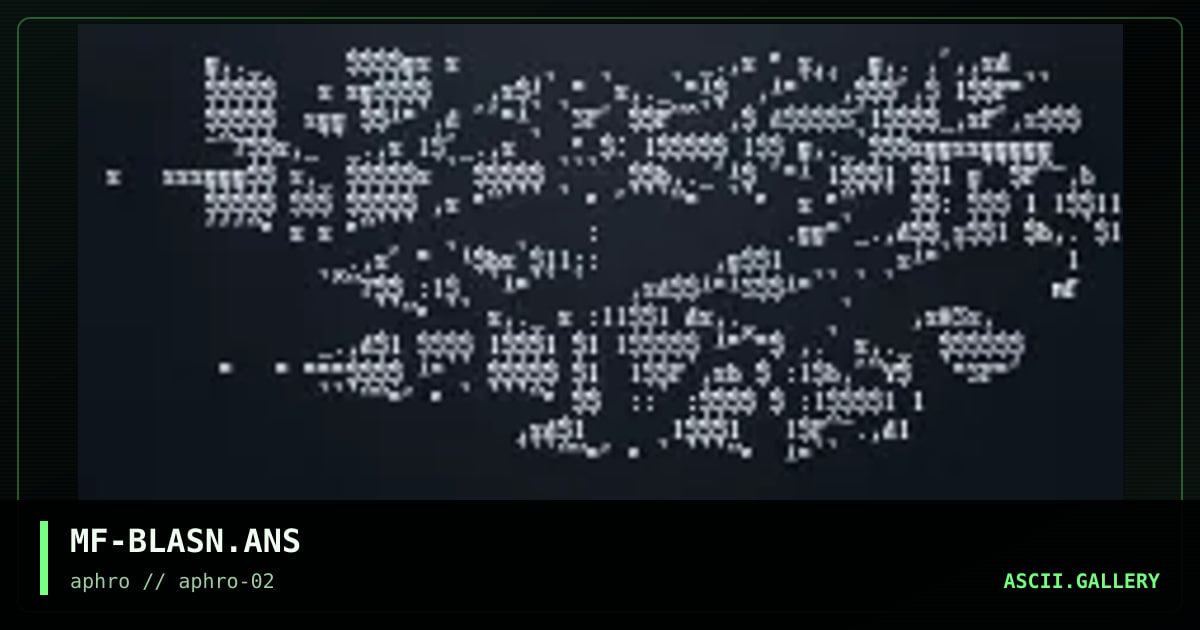 MF-BLASN.ANS, by mortify, 1997