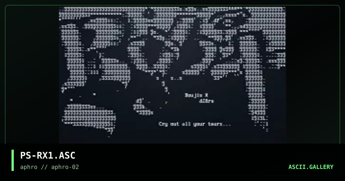 PS-RX1.ASC, by psychoholic slag, 1997
