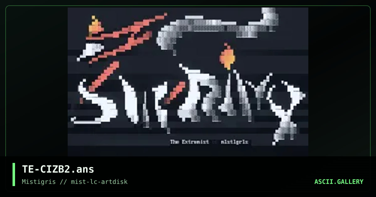 City iZ Burning, by the extremist, 2014
