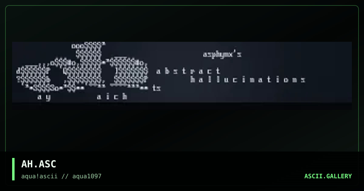 msg header for ah, by apollo, 1997