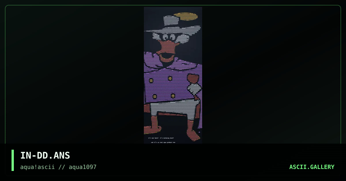 darkwing dukkk, by insert, 1997