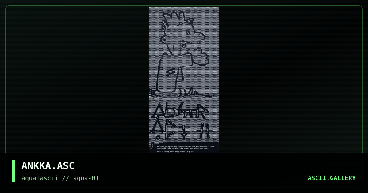 a hallucinations for me 80 l1n33zZ!, by asphynx, 1997