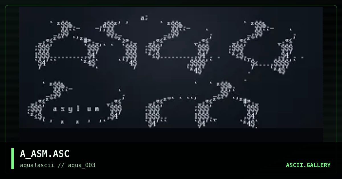 asylum, by asphynx, 1998