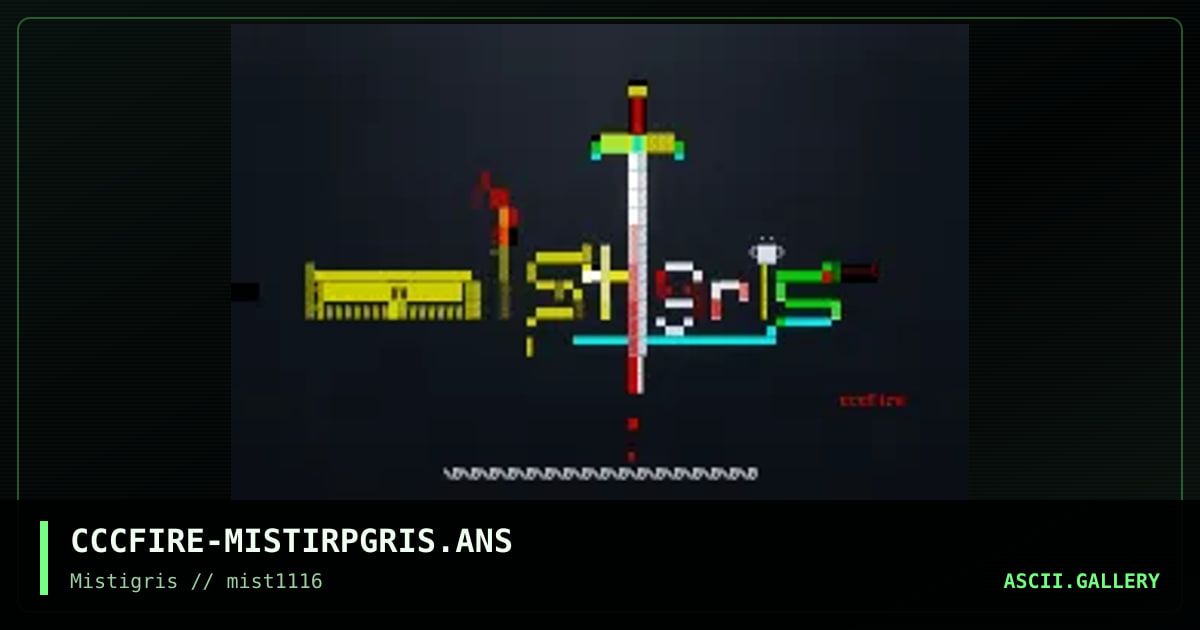 mistiRPGris logo, by cccfire, 2016