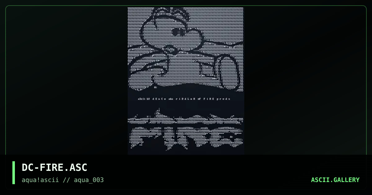 FiRE GRAPHiCS, by deuce, 1998