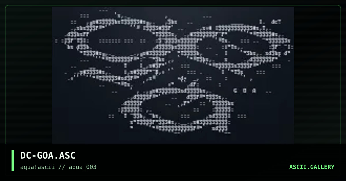 DC-GOA.ASC, by deuce, 1998