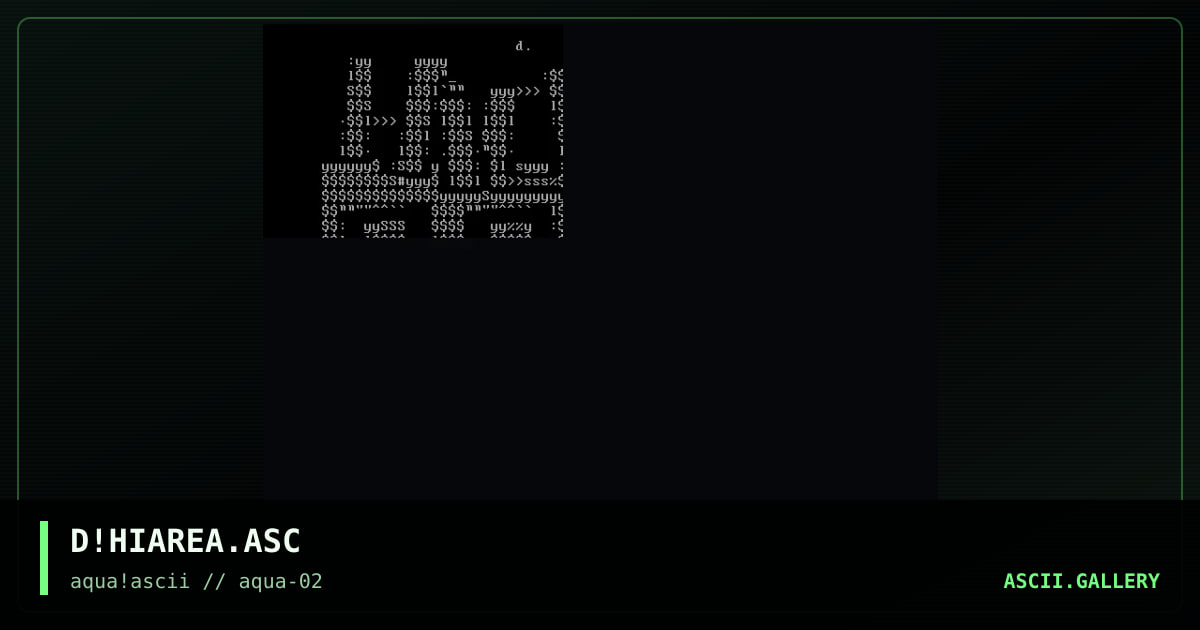 hi area, by denude, 1997