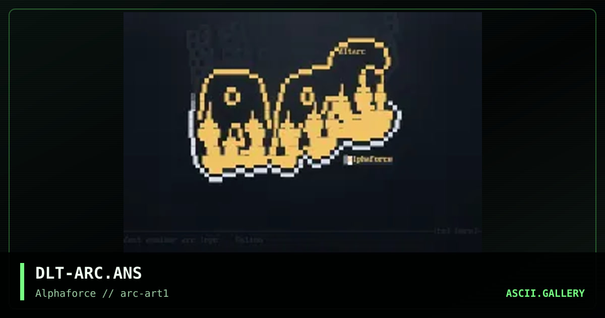 DLT-ARC.ANS, by dalton, 1997