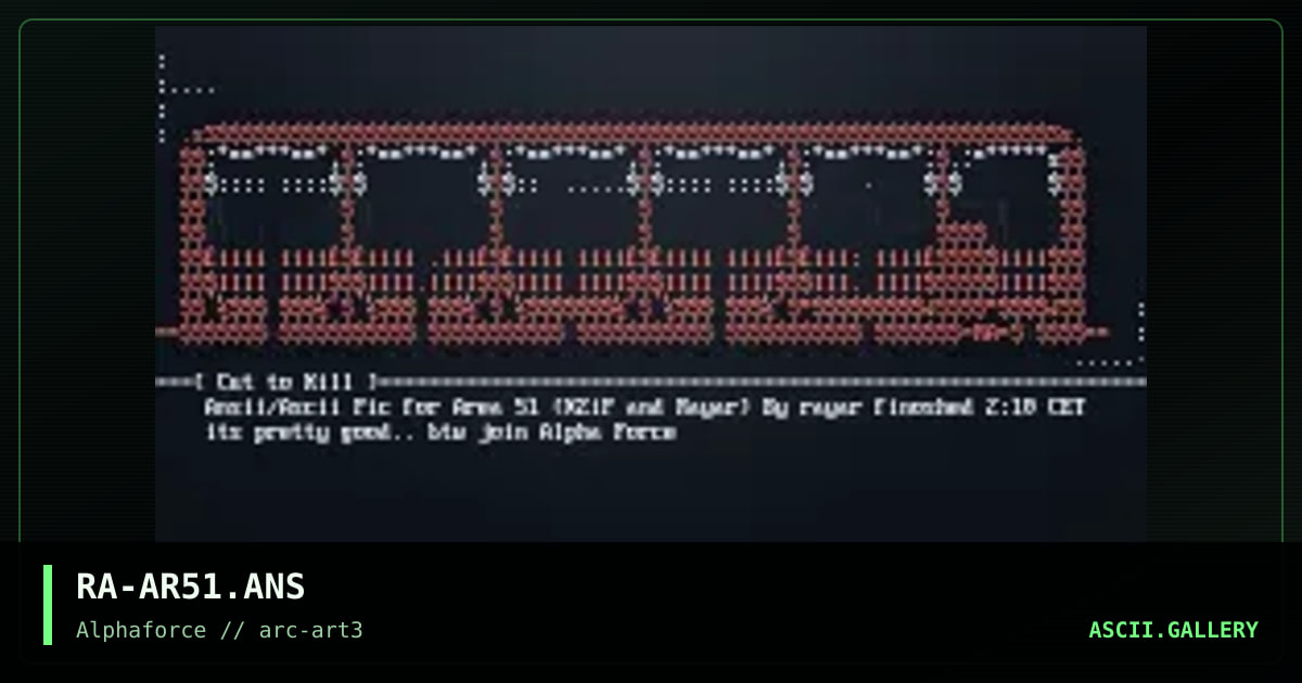 Area51 Loggahz!, by rayar, 1998