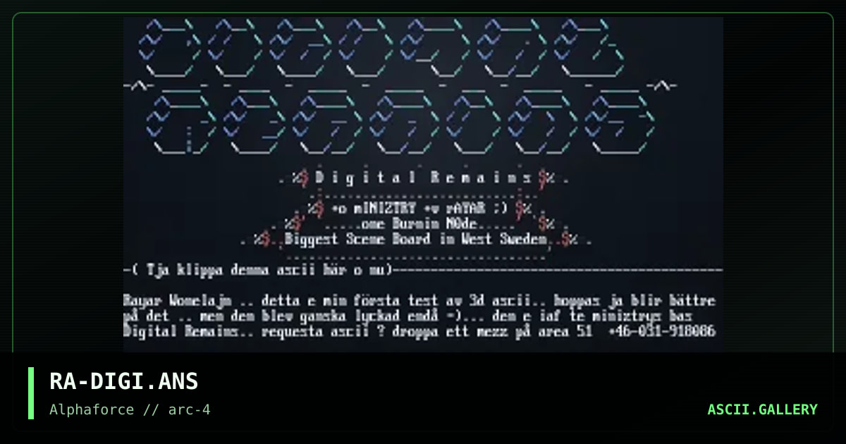 RA-DIGI.ANS, by rayar, 1998